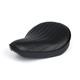 Fitzz Solo Seat Slim, Tuck & Roll, Black, For Harley Davidson