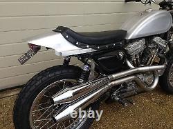 Flat Track Alloy Seat Unit, Street Tracker, Xr 750 Xs Sportster Triumph Bonnie