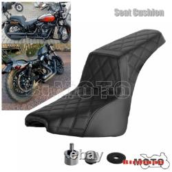 For HARLEY-DAVIDSON SOFTAIL M8 STREET BOB FXBB FXBBS 2-up Saddle Gel Seat 18-21