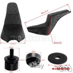 For HARLEY-DAVIDSON SOFTAIL M8 STREET BOB FXBB FXBBS 2-up Saddle Gel Seat 18-21