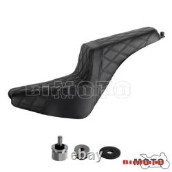 For HARLEY-DAVIDSON SOFTAIL M8 STREET BOB FXBB FXBBS 2-up Saddle Gel Seat 18-21