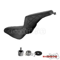 For HARLEY-DAVIDSON SOFTAIL M8 STREET BOB FXBB FXBBS 2-up Saddle Gel Seat 18-21