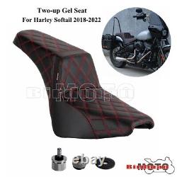 For Harley-Davidson Softail Standard FXST Rider Passenger Seat withSpecial Gel Pad