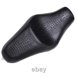For Harley Davidson Sportster 883 1200 Leather Motorcycle Alligator Two Up Seat