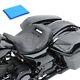 Gel Solo Seat Low Profile For Harley Davidson Touring 09-24 Rider Seat Rh4 Black