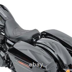 Gel Solo Seat Low Profile for Harley Davidson Touring 09-24 Rider Seat RH4 black