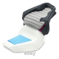 Gel Solo Seat Low Profile for Harley Davidson Touring 09-24 Rider Seat RH4 black