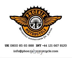 Genuine Diamond Stitched Leather Harley Davidson Sportster Style Seat