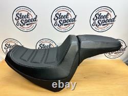 Genuine Harley-Davidson MK8 Fat Bob TWO-UP Dual SEAT 52000322
