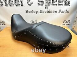 Genuine Harley-Davidson Touring DUAL SEAT Low Profile Studded 52000038
