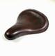 Genuine Leather Harley Davidson Sportster Style Seat Plain Cherry