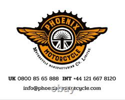 Genuine Leather Harley Davidson Sportster Style Seat With Engine Design