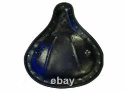 Genuine Leather Harley Davidson Sportster Style Seat With Engine Design