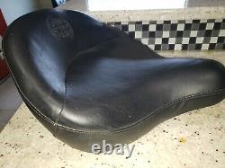 HARLEY DAVIDSON Road King Police Black Motorcycle Solo Seat