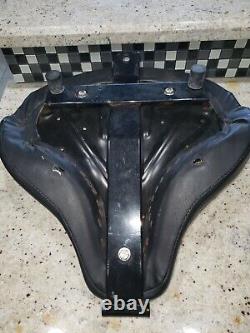 HARLEY DAVIDSON Road King Police Black Motorcycle Solo Seat