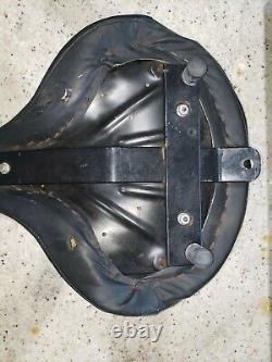 HARLEY DAVIDSON Road King Police Black Motorcycle Solo Seat