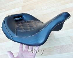 Harley CVO Touring Solo Riders Seat Single Saddle Low-Profile Glide 09+ 52000248 Harley CVO Touring Solo Riders Seat Single Saddle Low-Profile Glide 09+ 52000248