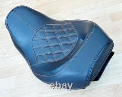 Harley CVO Touring Solo Riders Seat Single Saddle Low-Profile Glide 09+ 52000248 Harley CVO Touring Solo Riders Seat Single Saddle Low-Profile Glide 09+ 52000248