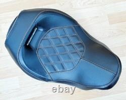 Harley CVO Touring Solo Riders Seat Single Saddle Low-Profile Glide 09+ 52000248