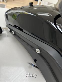 Harley Davidson 2023 Fat Bob Rear Fender And Seat. Black Gloss