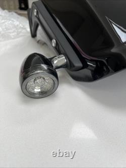 Harley Davidson 2023 Fat Bob Rear Fender And Seat. Black Gloss