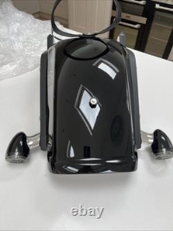 Harley Davidson 2023 Fat Bob Rear Fender And Seat. Black Gloss
