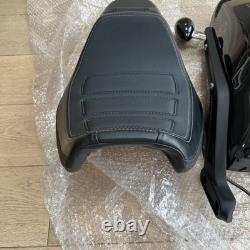 Harley Davidson 2023 Fat Bob Rear Fender And Seat. Black Gloss