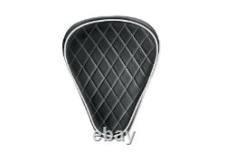 Harley Davidson 52000276 Solo Saddle Black Diamond Seat Sportster XL Dyna