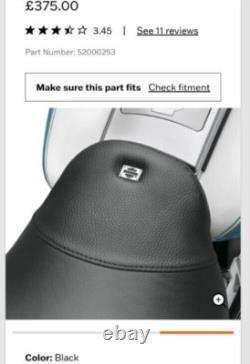 Harley-Davidson Black Reach Solo Seat, Official Harley Part number 52000253