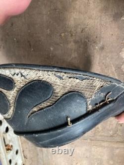 Harley Davidson Corbin solo seat bobber chopper snake skin Used for Restoration