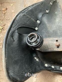 Harley Davidson Corbin solo seat bobber chopper snake skin Used for Restoration