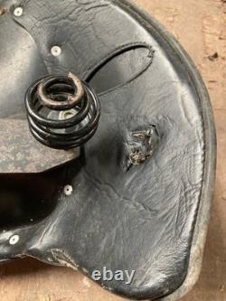 Harley Davidson Corbin solo seat bobber chopper snake skin Used for Restoration