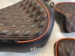 Harley Davidson Custom Gel Seat We Customise Your Seat Diamond Style