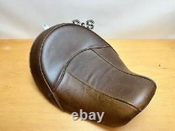 Harley-Davidson DYNA Low Profile Solo Seat Distressed Brown Leather 51937-10