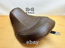 Harley-Davidson DYNA Low Profile Solo Seat Distressed Brown Leather 51937-10