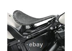 Harley Davidson Distressed Black Leather Solo Seat 52000320 Softail 2018