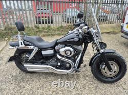 Harley Davidson Dyna 2010 Fat Bob Dual Seat Saddle