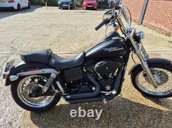 Harley Davidson Dyna FXDB Street Bob 2007 Rear Passenger Pillion Seat