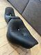 Harley Davidson Fxstc Softail Custom Twin Saddle Seat Padded Inc Backrest 048972