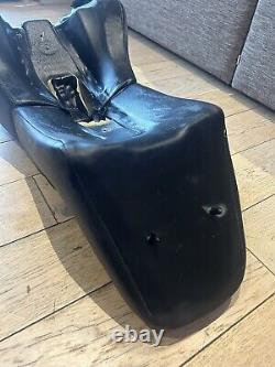Harley Davidson FXSTC Softail Custom Twin Saddle Seat Padded Inc Backrest 048972