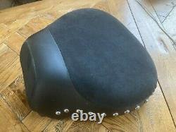 Harley Davidson FatBoy studded double seat suede and alcantara new