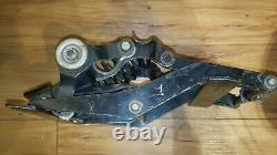 Harley Davidson Flex Box mounts to buddy seat for seat movement Shovel Panhead