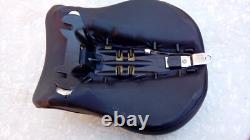 Harley Davidson Flstc Heritage Softail Rear Pillion Seat, Brown Inlay Panel Vgc