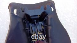 Harley Davidson Flstc Heritage Softail Rear Pillion Seat, Brown Inlay Panel Vgc