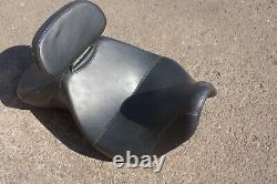 Harley Davidson Flstc Softail Classic Heritage Dual Seat With Driver Backrest