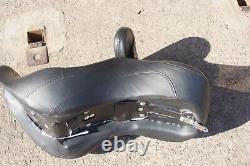 Harley Davidson Flstc Softail Classic Heritage Dual Seat With Driver Backrest