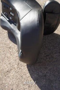 Harley Davidson Flstc Softail Classic Heritage Dual Seat With Driver Backrest