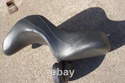 Harley Davidson Flstc Softail Classic Heritage Dual Seat With Driver Backrest
