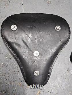 Harley Davidson Forty Eight Sportster Seat Alex Leather Craft Bobber £360 New