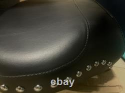 Harley Davidson Heritage Softail Pillion Touring Seat And Sissy Pad